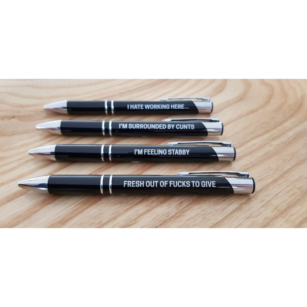 Wholesale The Ultimate Sweary Purple Pen Pack - Disrupted Industries -  Fieldfolio