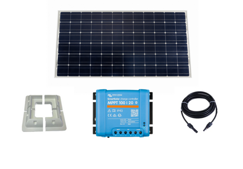 Mobile Solar Kit 215W 24V With 100/20 smart MPPT