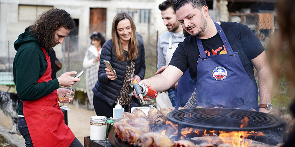 Tabliers de cuisine à personnaliser en ligne – Mots clés lin – Atelier TB