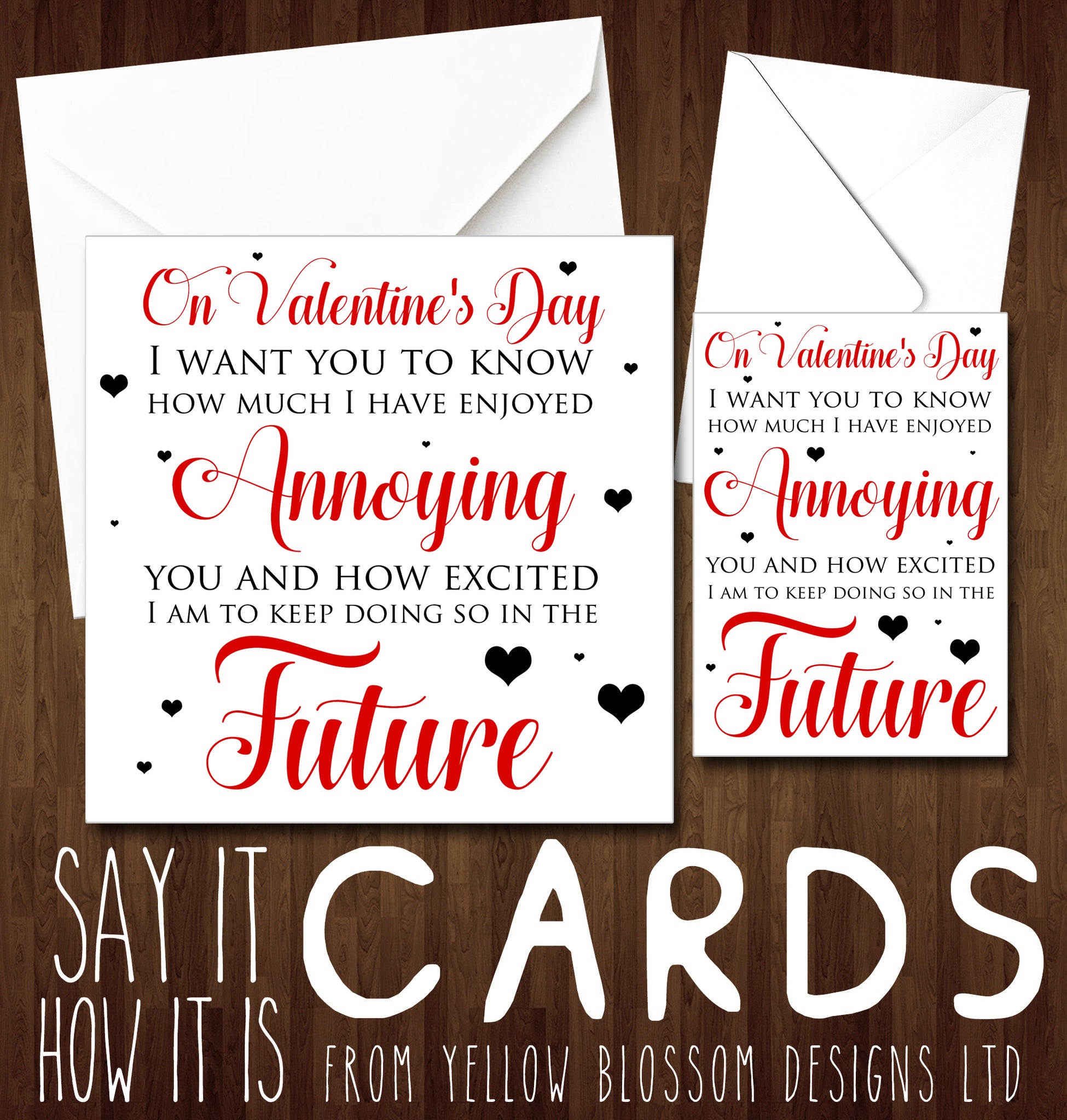 Funny Valentine's Day Card ~ Love Annoying You ~ Husband Wife ...