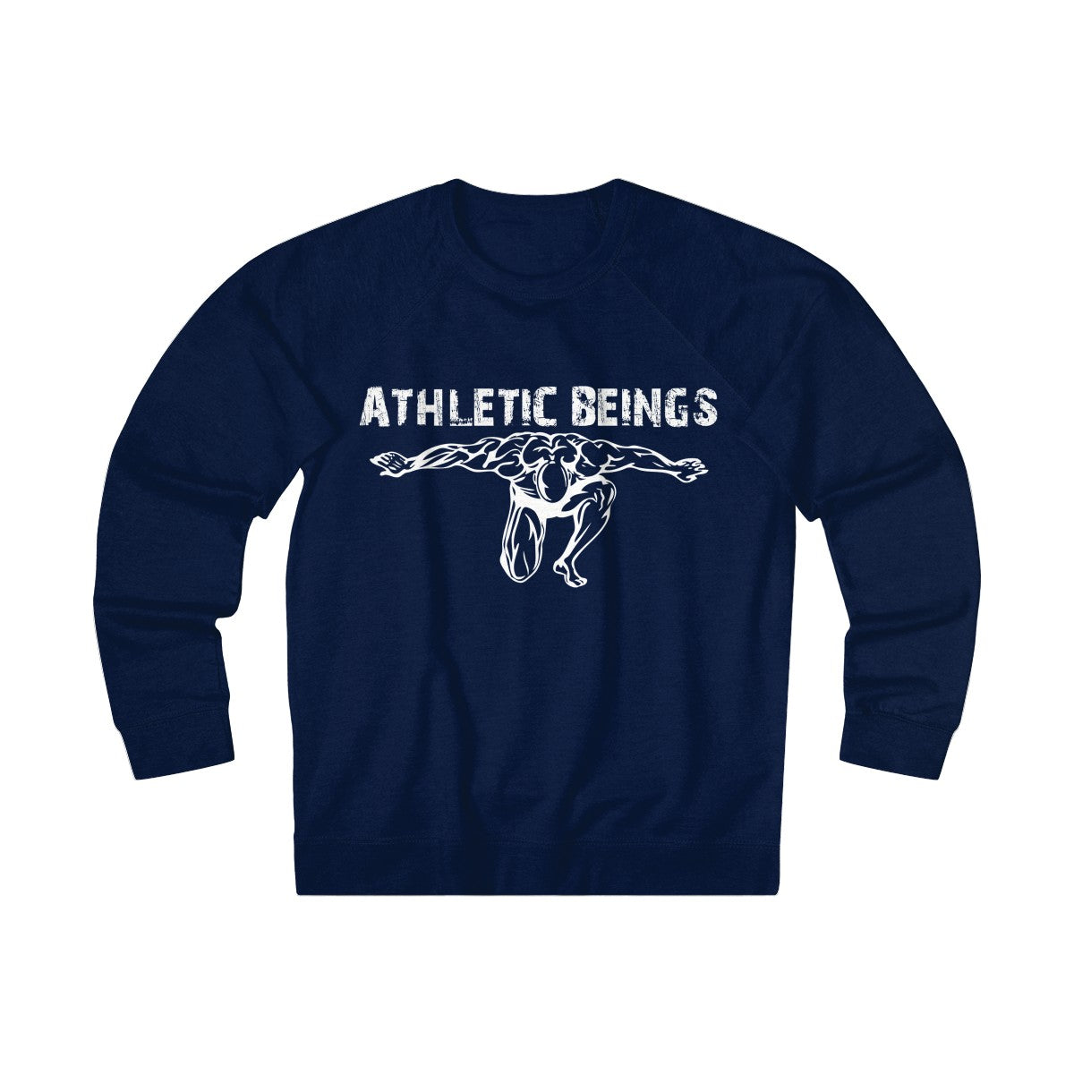 Men's French Terry Crew - Athletic Beings