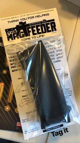 the mag feeder packaged to ship