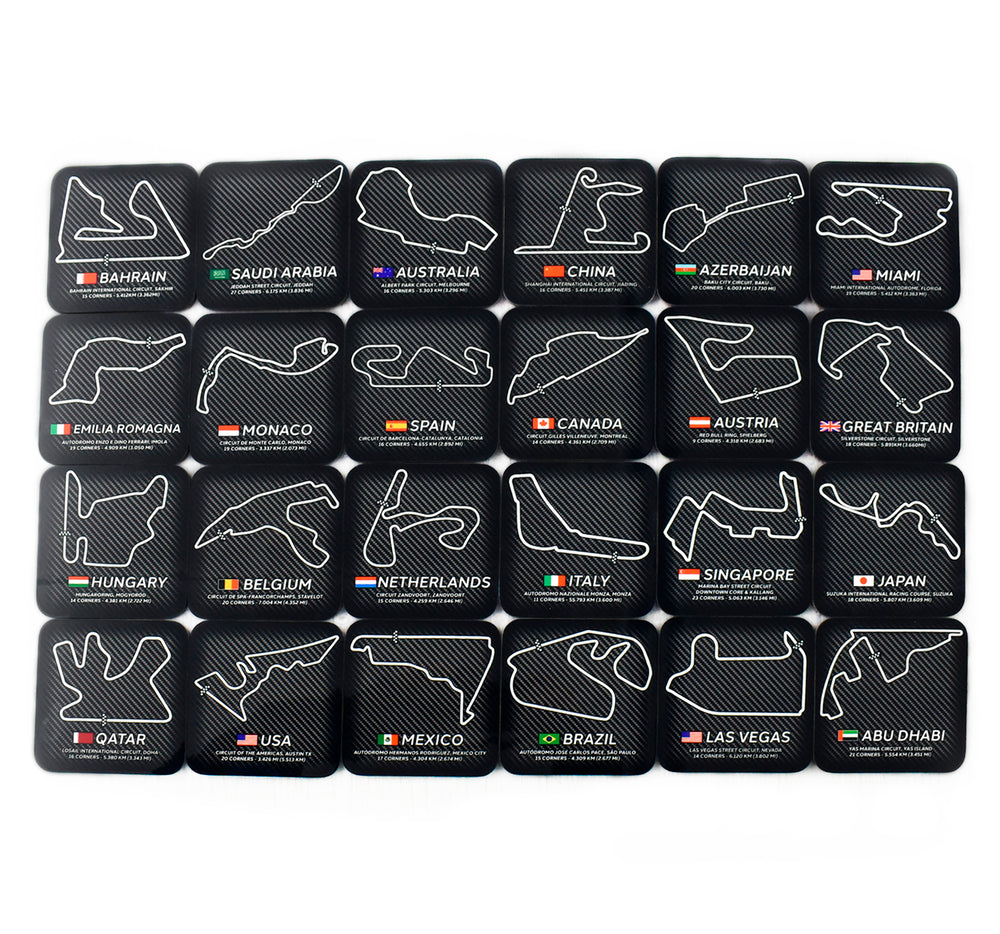 F1 2023 Circuit Coaster Collection Legacy Legends