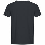 Yoga Shirt "Sabu", charcoal– klassisches Basic Herren  T-Shirt - Rundhals Ausschnitt Kurzarm, kamah