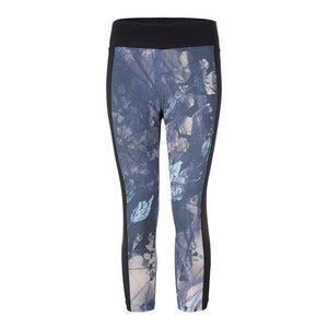 Yoga Legging Polly, Shang Li-Capri Leggings with Allover Print