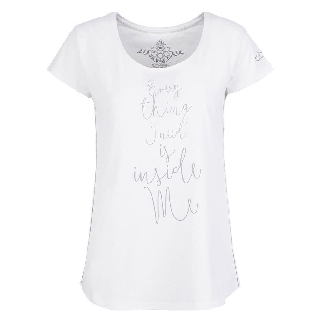 Yoga Shirt Pearl Farbe Offwhite Kamah Kamah Yoga And Style