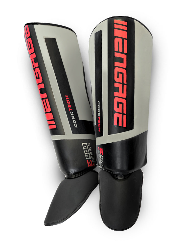 Engage E-Series Shin Guards (Crimson)