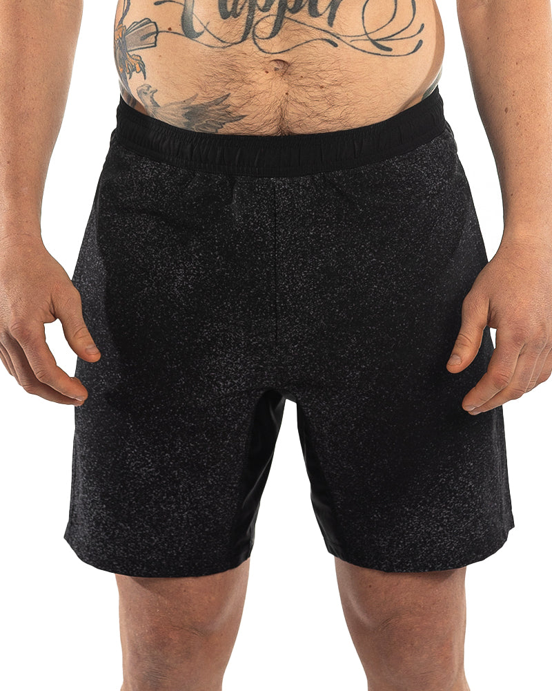 Image of Engage Hybrid Training Shorts (Asphalt)