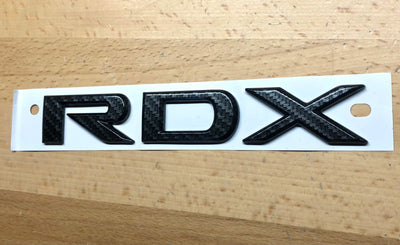 Acura RDX 19-21 Carbon Fiber Nameplate OEM