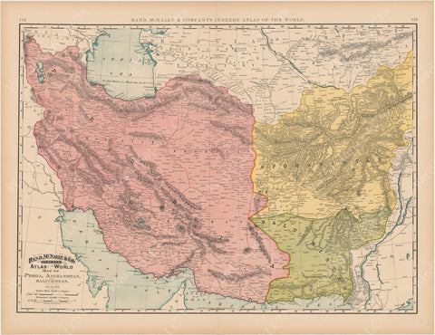 Iran and Persia Antique Maps – WardMaps LLC