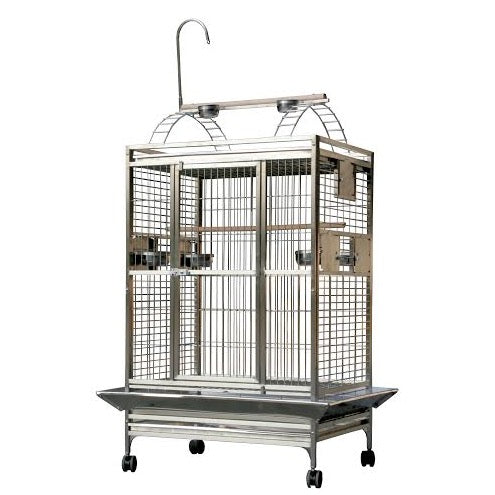 bird cage with playtop