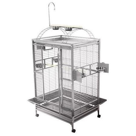 A&E Cage Co. 40"x30" Stainless Steel Imperial Play Top ...