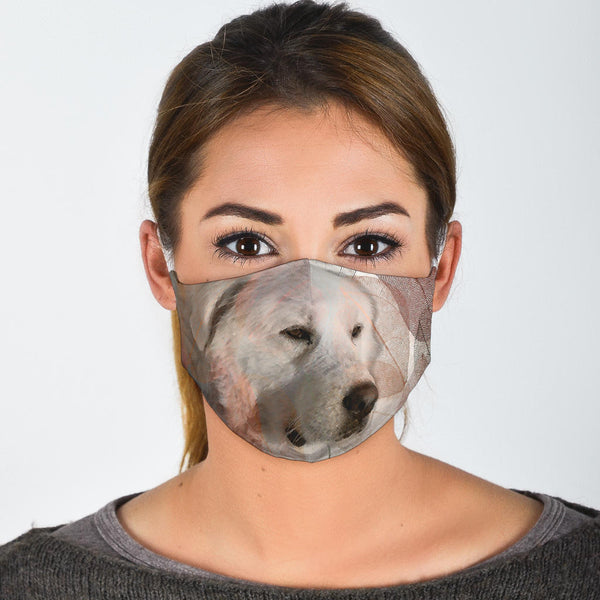 Pyrenean Mountain Dog Print Face Mask – Pawlice.com