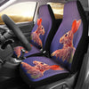 Rabbit Vector Art Print Car Seat Covers