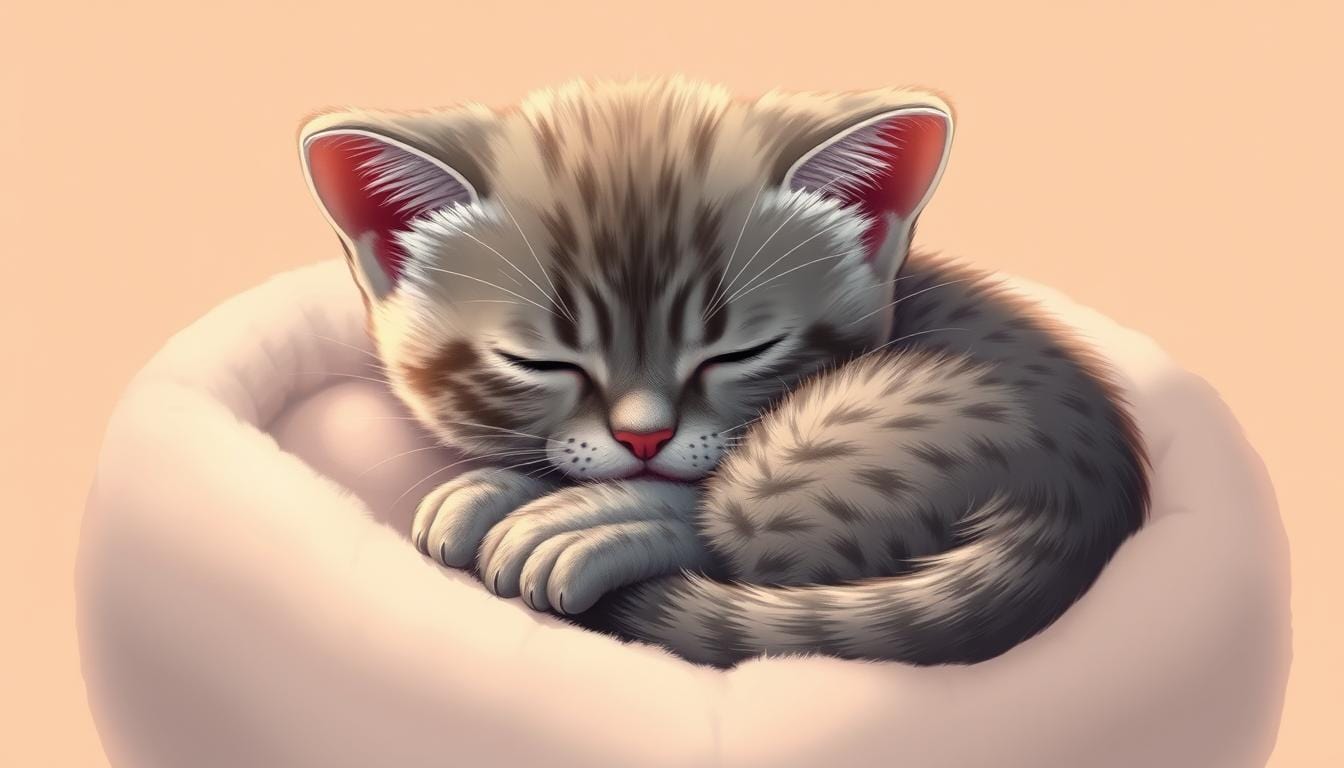 Scottish Fold kitten caractéristiques