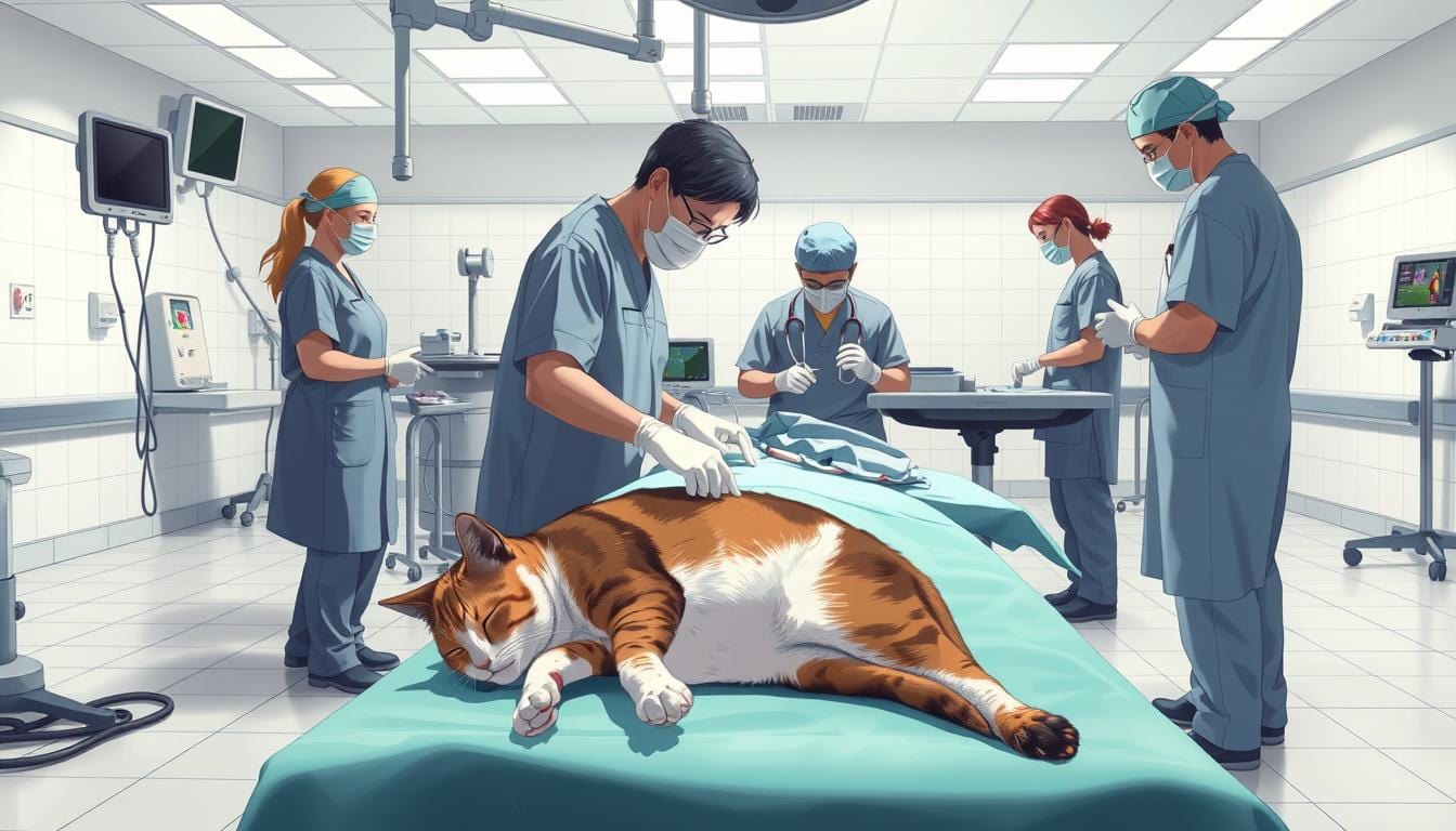 déroulement opération stérilisation chat