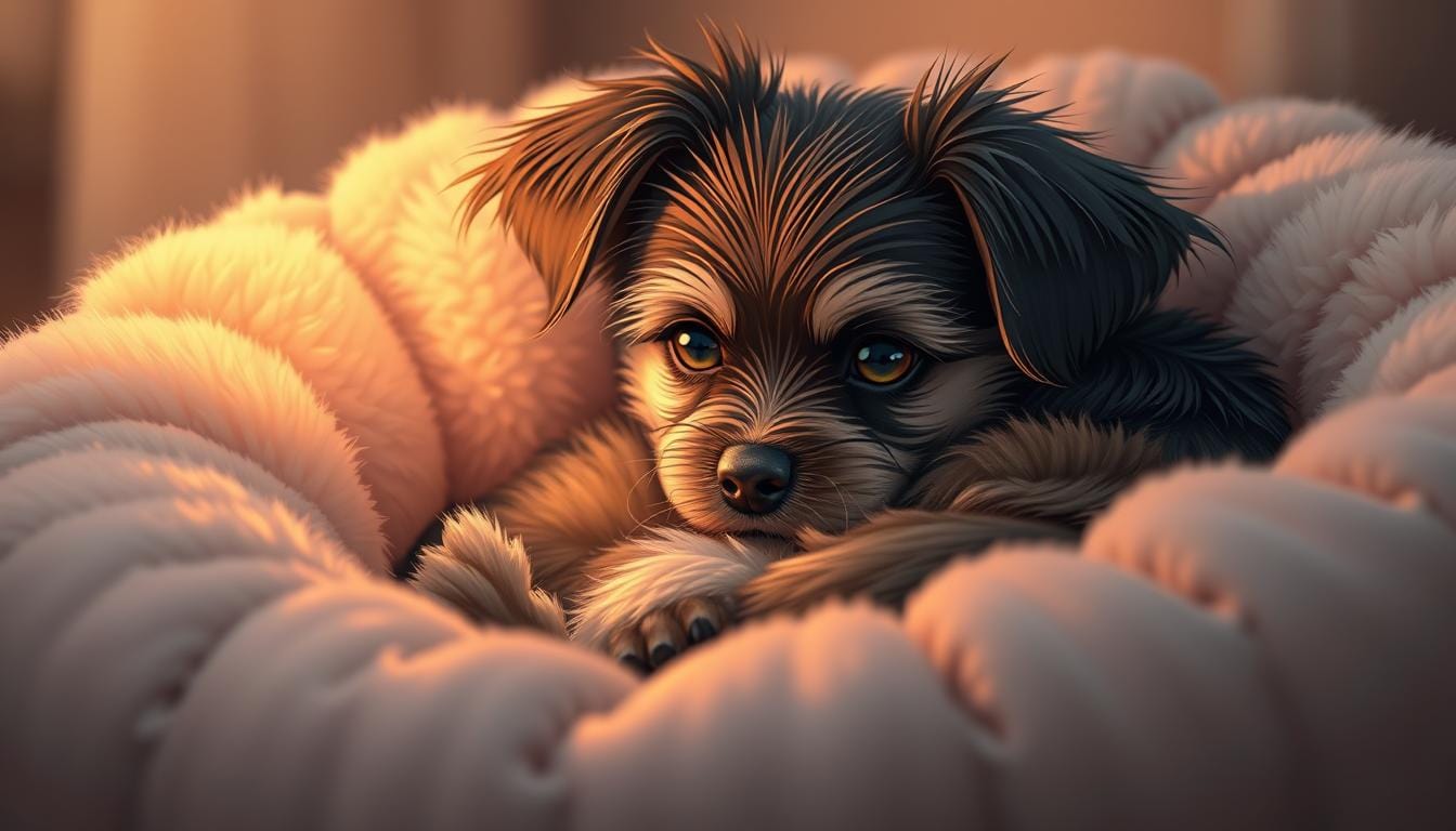 petit chien confort