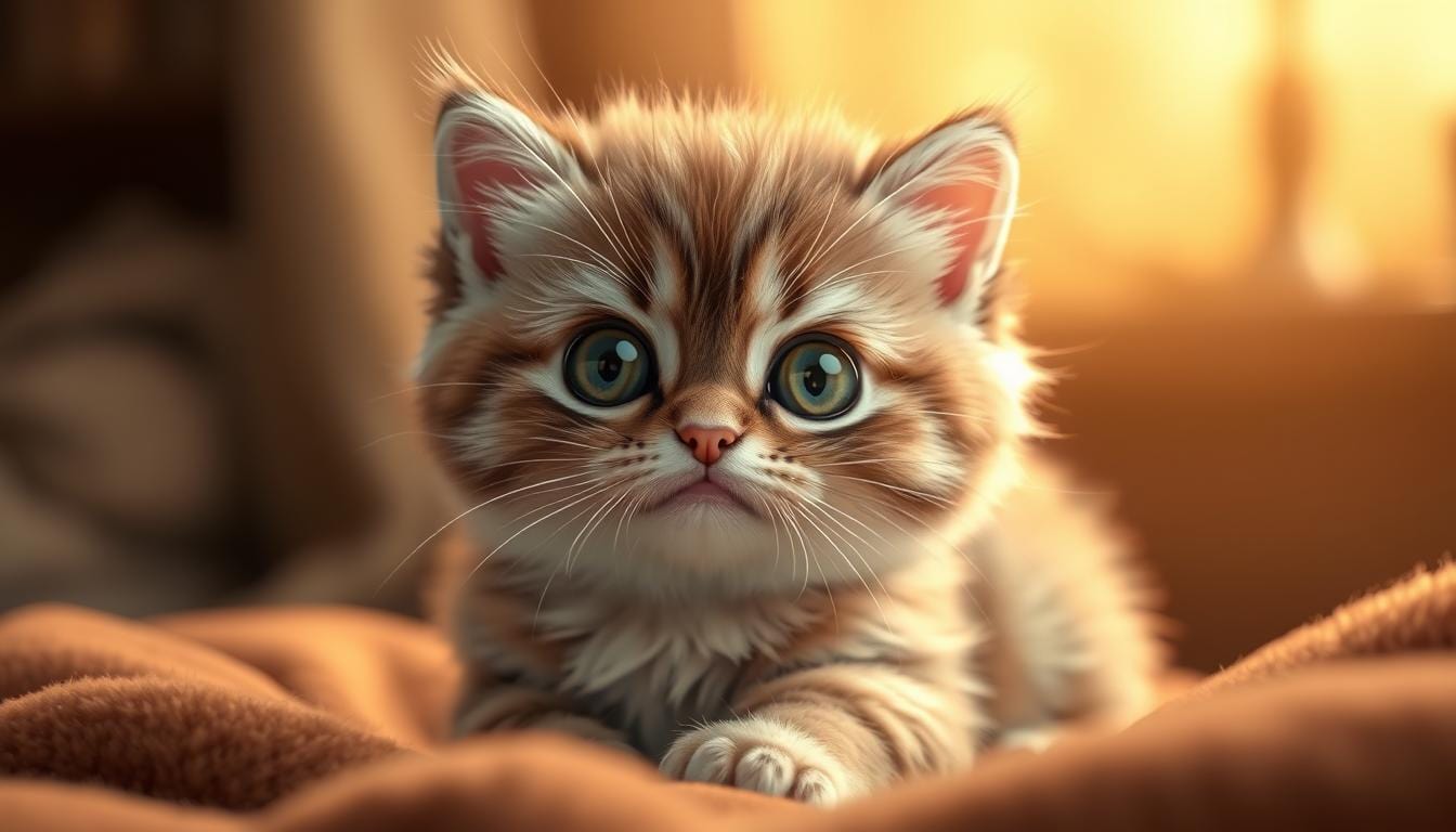 chaton Scottish Fold caractĂšre doux