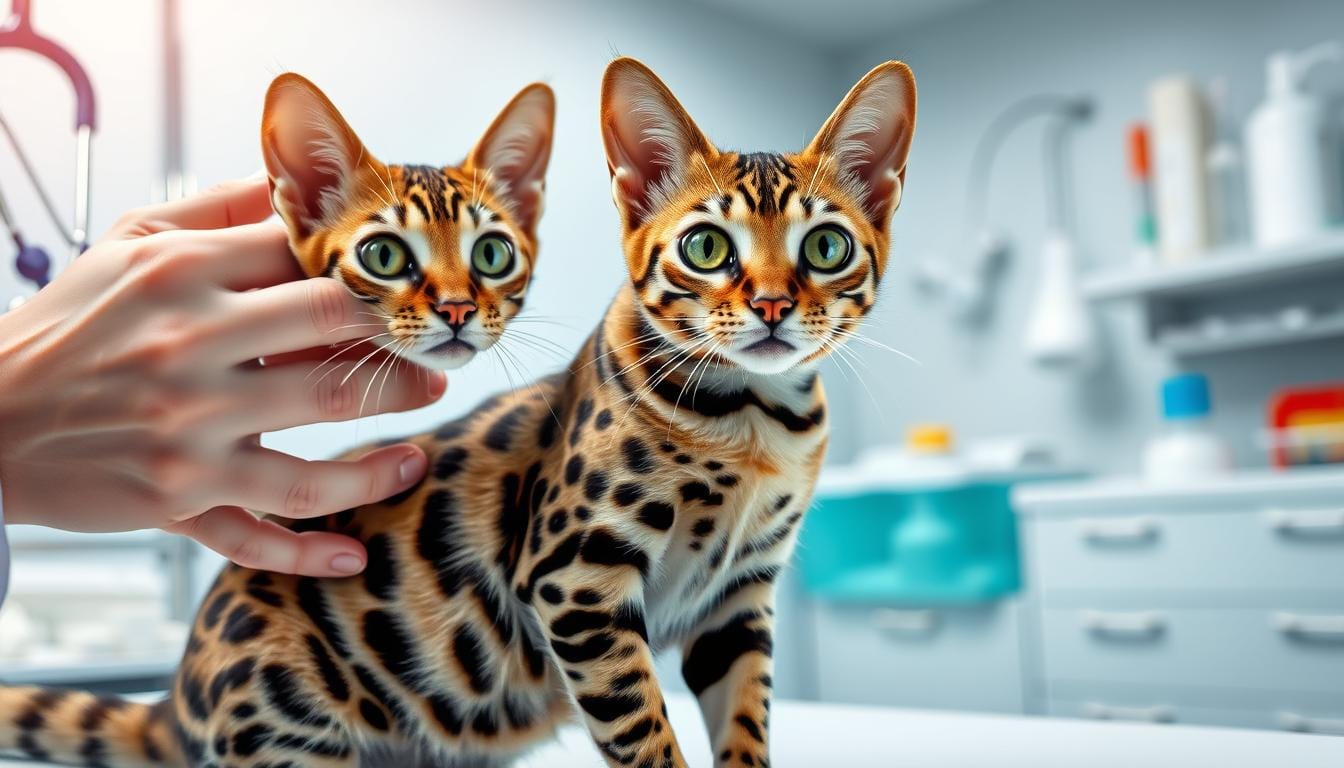 contrôle vétérinaire chat actif