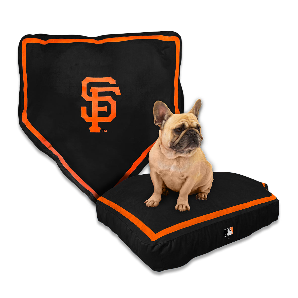 Los Angeles Dodgers Royal Home Plate Dog Bed