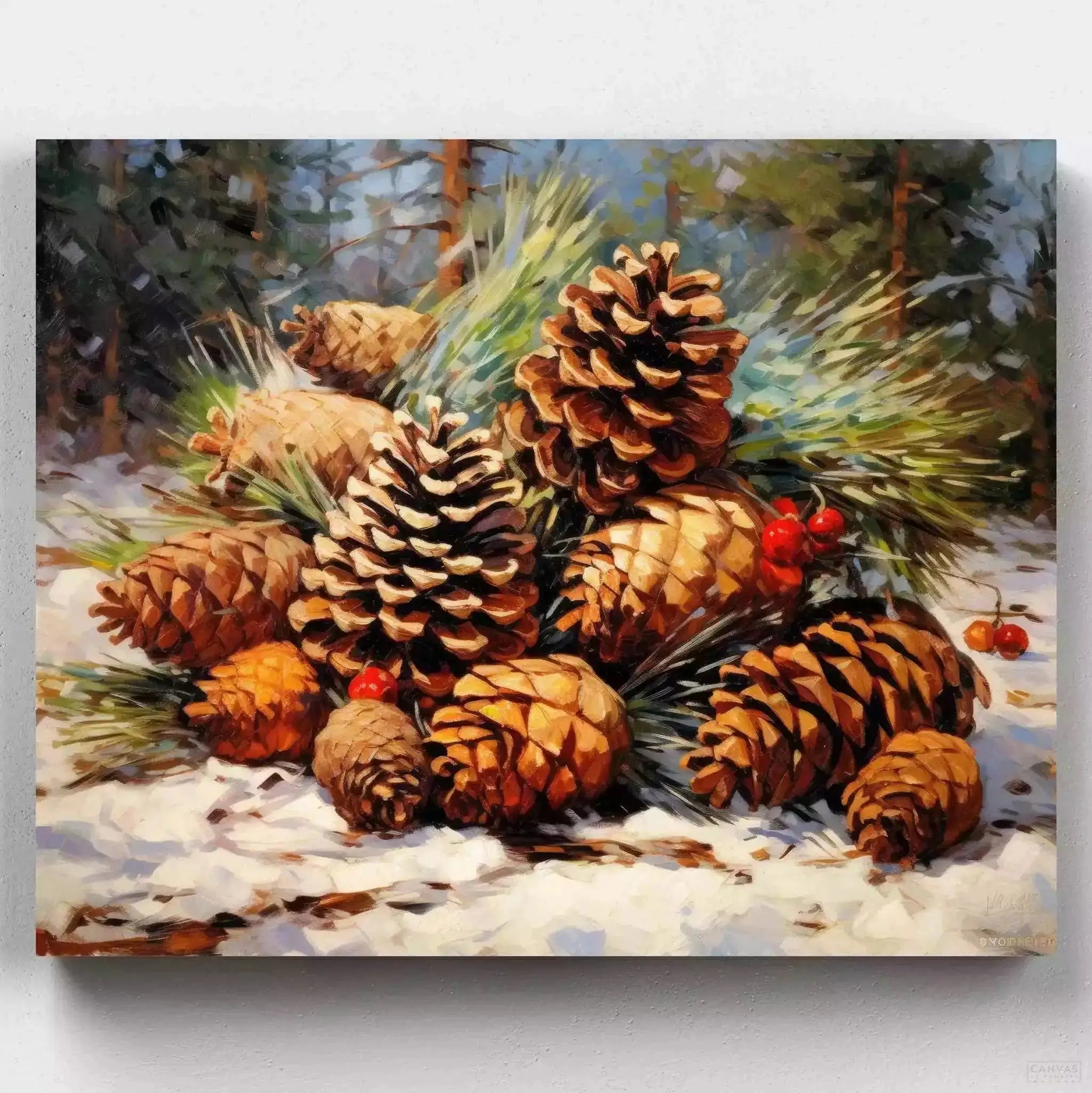Christmas Pine Fruits