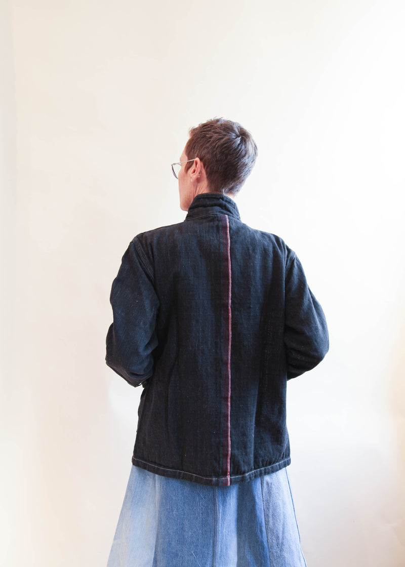 France / WESSEL HANNOH stitch denim jkt-