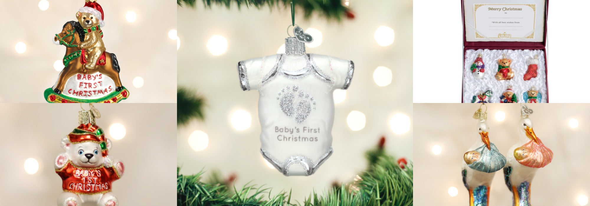 1st wedding ornaments christmas