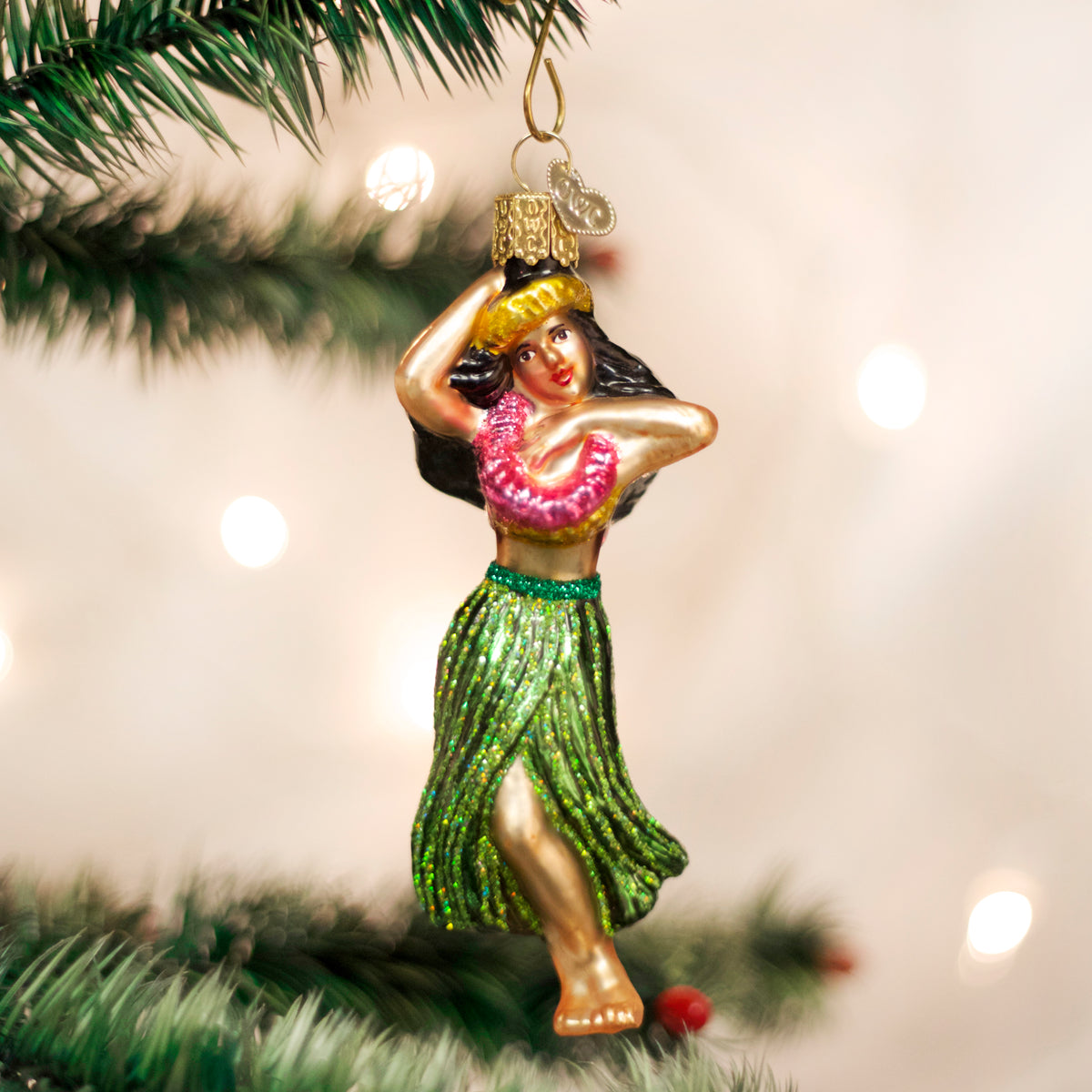 Hula Dancer Ornament