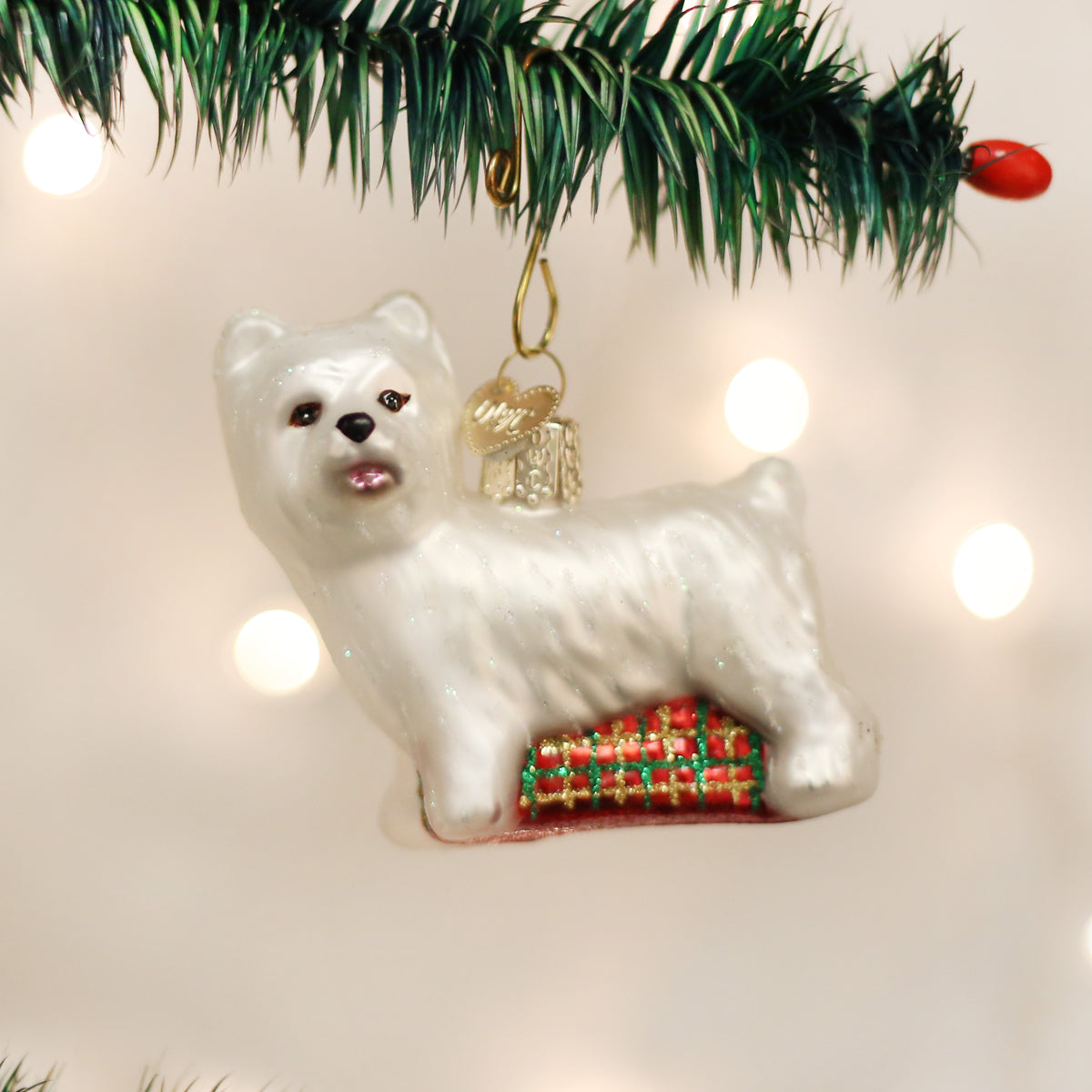 west highland terrier ornament