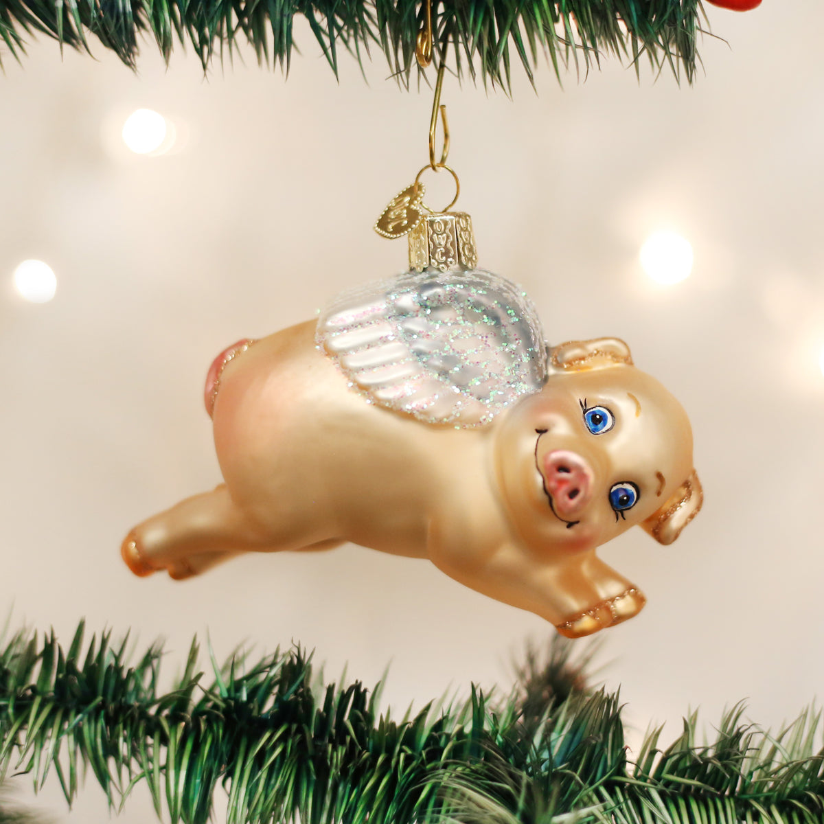 Flying Pig Ornament