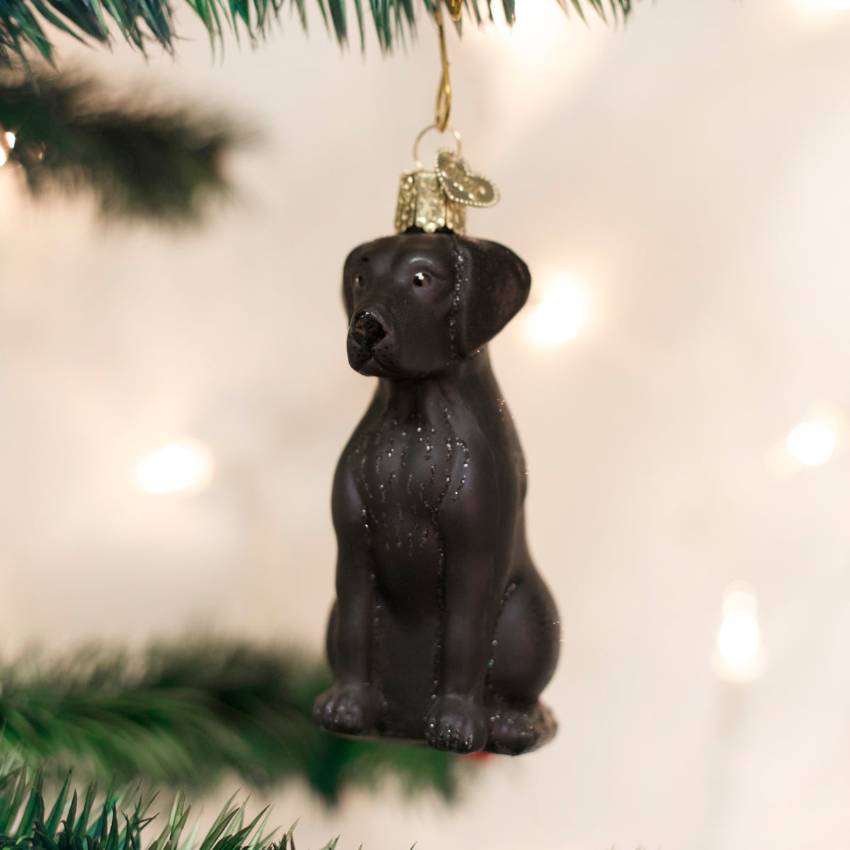 Black Labrador Ornament