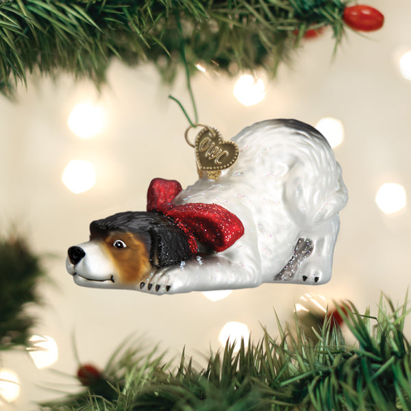 Norman Rockwell Signature Dog Ornament