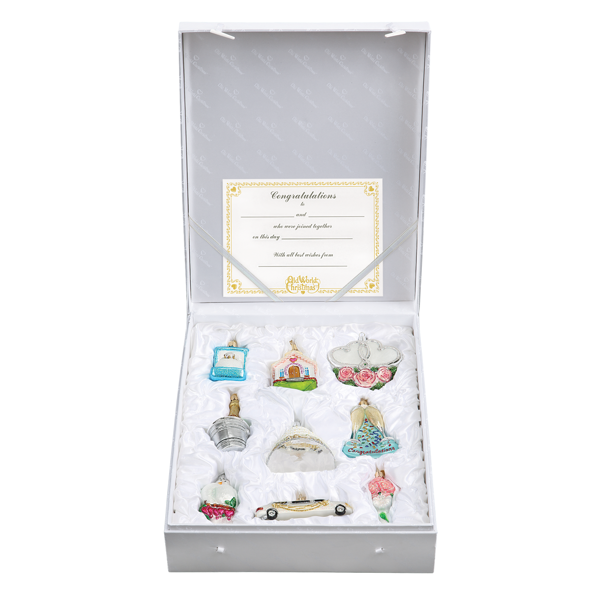 Just Married Collection Ornaments