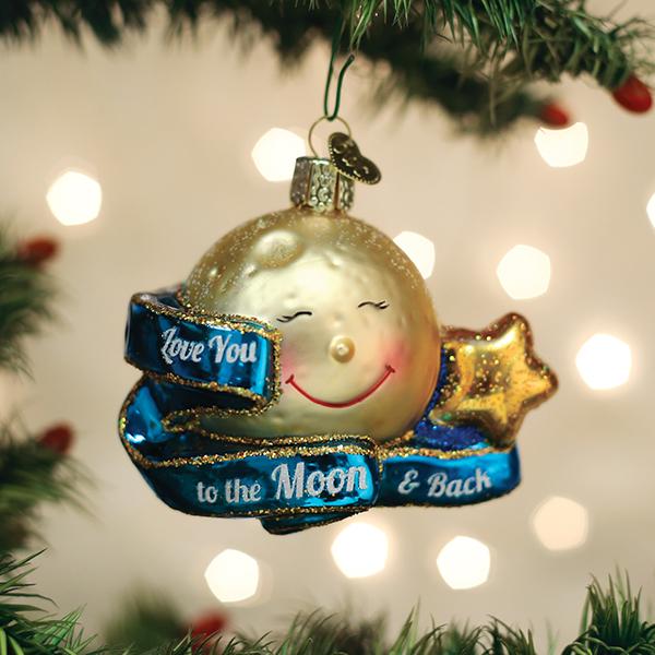 Image of Love You To The Moon & Back Ornament