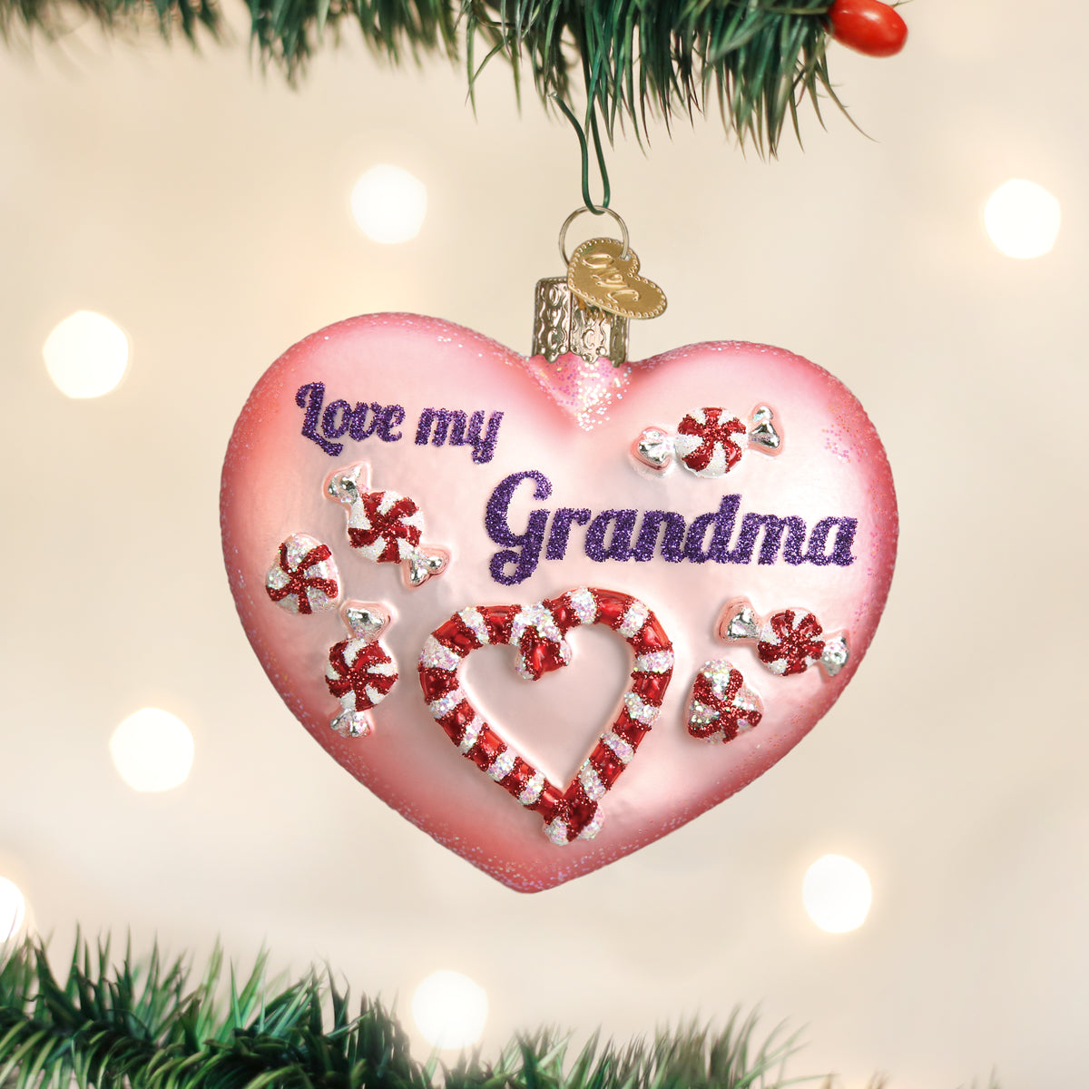 Grandma Heart Ornament