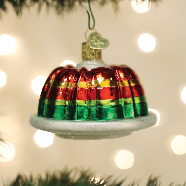 Festive Gelatin Mold Ornament