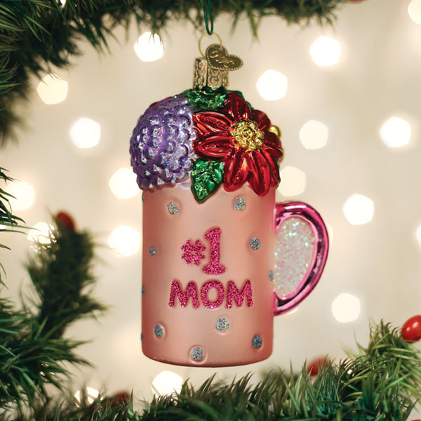 Image of Best Mom Mug Ornament