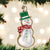 Snowman Sugar Cookie Ornament
