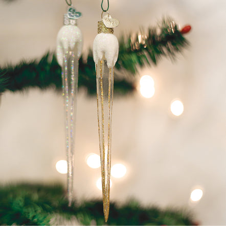 Icicle Christmas Tree Ornaments Old World Christmas