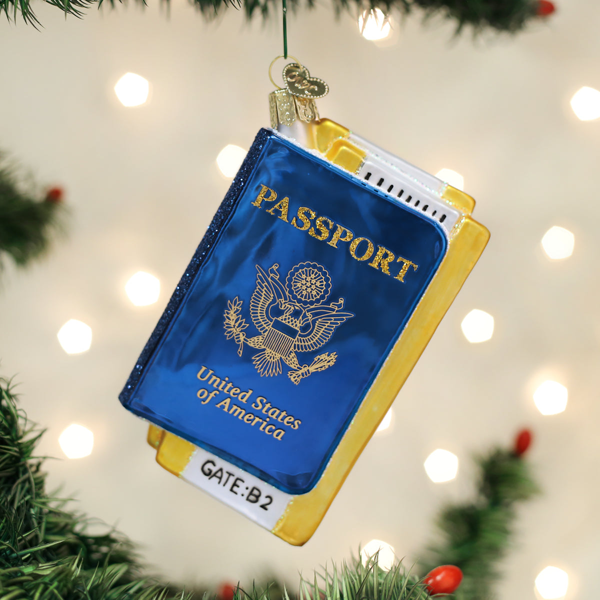 Passport Ornament