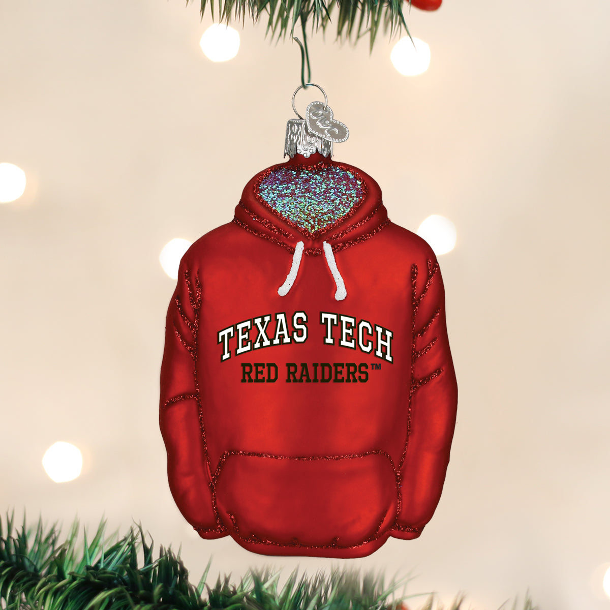 Texas Tech Hoodie Ornament