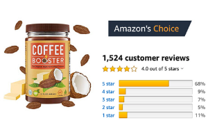 Amazon Reviews of Coffee Booster
