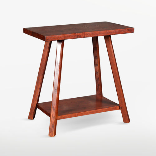 Rectangular End Table With Shelf
