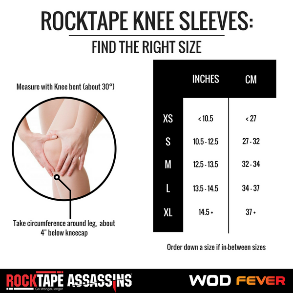 How to Measure for Knee Sleeves for CrossFit and Weightlifting - Sizin â€“  WOD Fever