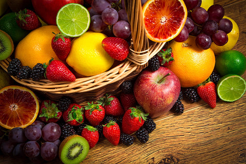 Ultimate Zone Diet Lebensmittelliste - Früchte