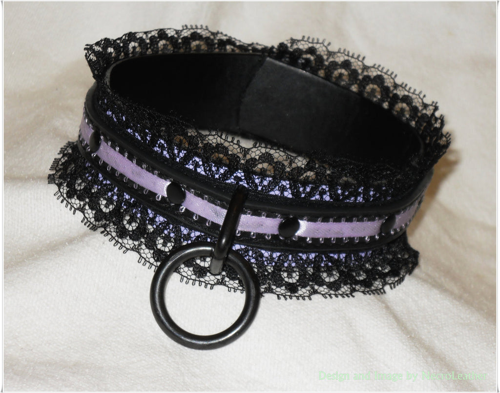 goth cat collar