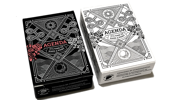 maak een foto sneeuw Arctic Mini Agenda Playing Cards (Black) – The Magic Box