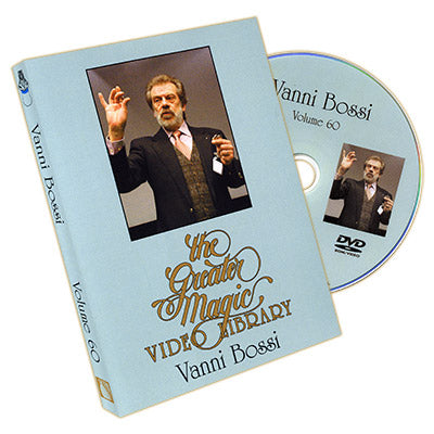 The Greater Magic Video Library Volume 60 - Vanni Bossi - DVD – The Magic Box