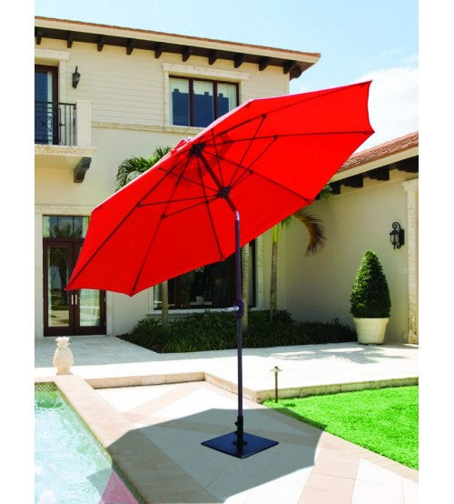 Galtech 636 9 Ft Manual Tilt Patio Umbrella Frame Only The Patio Galaxy