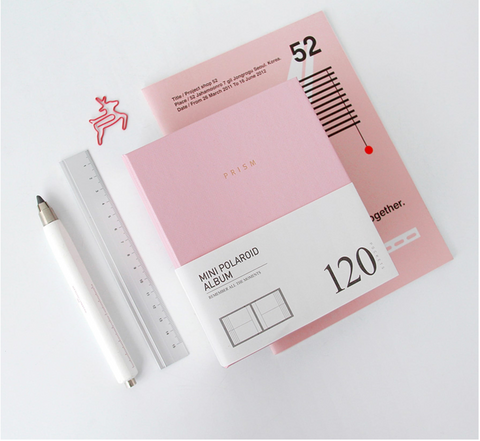 Pink Prism Mini Instax Album by mochithings